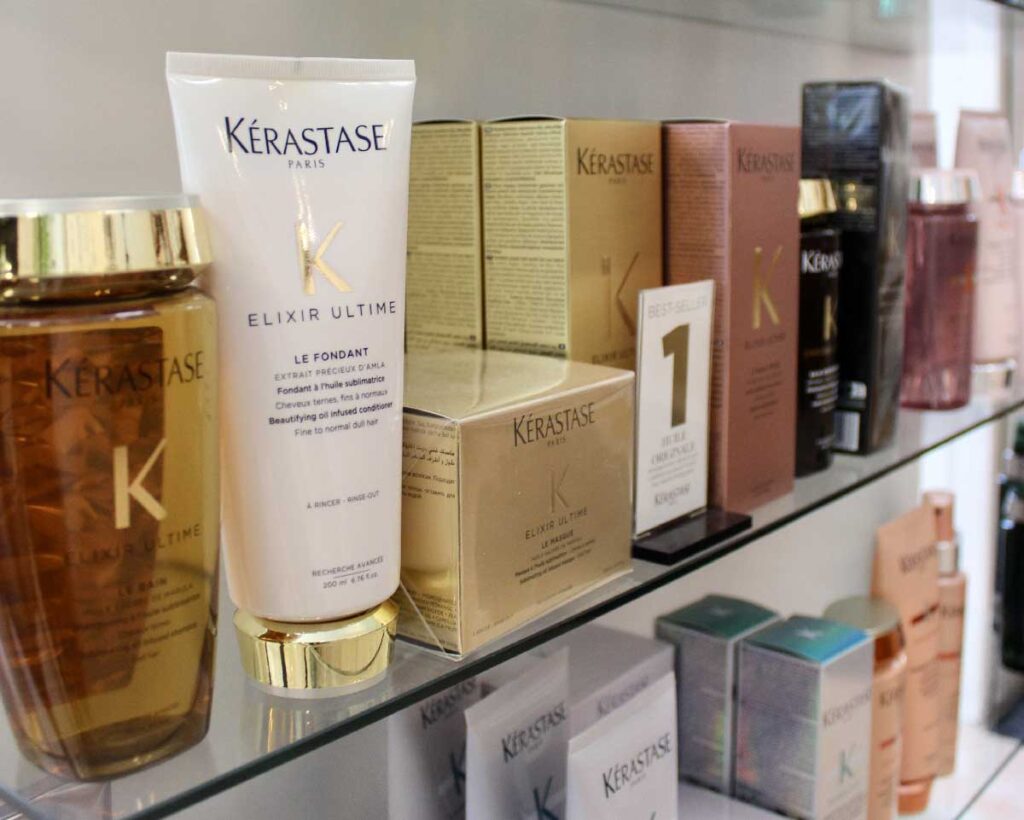 Kerastase-tuotteita